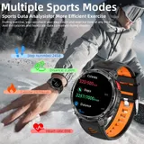 Smartwatch Herren Mit Telefonfunktion Pulsuhr Fitness Tracker 1.70" Touchscreen – Bild 6