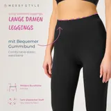 Merry Style Damen Freizeithose Leggings Elastischer Bund Lang Viskose XS-5XL – Bild 4