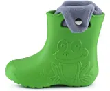 LADEHEID Gummistiefel Kinder Gefütterte Jungen Mädchen Thermo Regenschuhe 22-35 – Bild 3