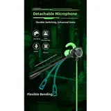 Komfortables In Ear Gaming Headset für typ C 3,5 mm Dual Mikrofon mit – Bild 10
