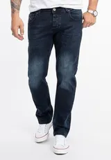Herren Jeans Hose Blau Rock Creek Jeanshose Regular Fit Stonewashed RC-2278 NEU – Bild 2