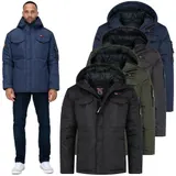 Herren Winterjacke Jacke Parka Rock Creek Herren Mantel Herrenjacke H-400 S-5XL – Bild 13