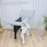 Wäschestange beheizbar Elektrischer Wäscheständer Wäschetrockner Wäschesammler – Bild 3