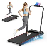 Laufband elektrisch Walking Pad LCD mit 8% Steigung für Zuhause Untertisch 130KG – Bild 2