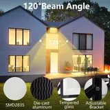 10W-500W LED Strahler Außen Fluter ohne/mit Bewegungsmelder Scheinwerfer IP65 – Bild 2