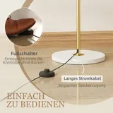Stehlampe LED Wohnzimmer Dimmbar Stehleuchte mit 3 Lichtfarben, Fußschalter – Bild 7