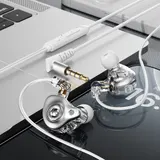 Abnehmbares Kabel HiFi In Ear Monitor Kopfh?rer Bass Enhanced 3 5mm Ohrh?rer – Bild 1