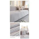 1-5 Sitzer Stretch Sofabezug Sofa Überzug Ecksofa Abdeckung Couch Sofahusse – Bild 11