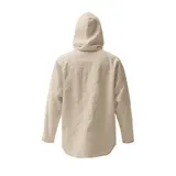 Leinenhemd Herren Hemd Langarm Shirt Kapuzenhemd Männer Hoodie Freizeithemden – Bild 8
