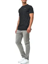 Indicode Herren T-Shirt Kloge-Herrenshirt Sommershirt Rundhals Shirt Männer – Bild 4