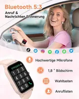Blackview Smartwatch Herren Damen Fitness Tracker Herzfrequenz Pulsuhr Blutdruck – Bild 8