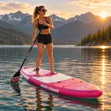 SUP Board Trend T1 Touring Komplettset 290cm Stand Up Paddle 140kg Pink – Bild 2