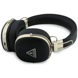 Guess Bluetooth 5.4 Wireless Headset ENC On-Ear Metal Grained Triangle Logo – Bild 3