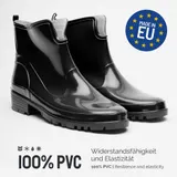 Ladeheid Damen Kurze Gummistiefel Gummistiefeletten Boots für Frauen (36-42) – Bild 1