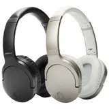 Groov-e On-Ear Bluetooth Wireless Kopfhörer DJ Kopfbügel Ultra Schwarz Gold Neu – Bild 2