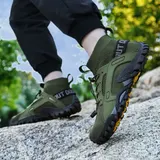 Wanderschuhe Herren Damen Anti-Rutsch Wanderstiefel Trekkingschuhe Outdoorschuhe – Bild 5