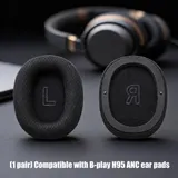 Sheepskin/Mesh Ear Pad Replacement Pair for H95ANC, Oval Headphone Ear Cushions – Bild 5