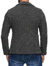  Reslad Herren-Sakko Jakett Anzug Jacke Slim Fit Freizeit Blazer-Herren RS-1421 – Bild 4