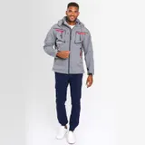 Arctic Seven Herren Designer Softshell Funktions Outdoor Regen Jacke Sport AS088 – Bild 8