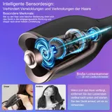 Lockenstab Automatisch Modell mit 4 Temperaturen 3 Heizzeiten 220°C Schwarz – Bild 5