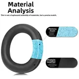 Ersatz Ohrpolster für Logitech für G35 weiche Schwammkissen 10 10 1 cm Größe – Bild 6
