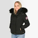 Navahoo warme Damen Winter Jacke Parka Mantel Stepp Kurzjacke gefüttert NEU B301 – Bild 1