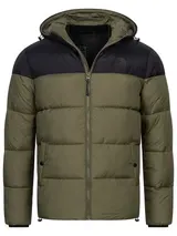Indicode Herren Winterjacke INBiviano-Herrenjacke Steppjacke Kapuze Männer – Bild 1