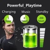 Bluetooth Wireless Kopfhörer HD Noise Cancelling IPX5 Wasserdicht Magnetisch Sport – Bild 3