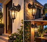 Außenwandleuchte E27 60W Außenlampe Wandleuchte Molinella Wandlampe Gartendeko – Bild 3