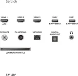 40PQS6901/12 100 cm (40") QLED Ambilight TV mattschwarz, Full HD, Smart-TV, DVB-T2/DVB-C/DVB-S2 – Bild 8