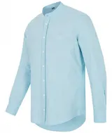 Herren Hemd Langarm Sommer Mao-Kragen Indumentum H-321 S-5XL leicht NEU – Bild 2