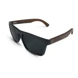 TWO-X Sonnenbrille Wood schwarz Look Holz Bamboo getönt polarisiert – Bild 1