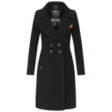 Navahoo Damen Mantel Trenchcoat Wintermantel Übergangs Jacke Parka Lang B661 – Bild 5