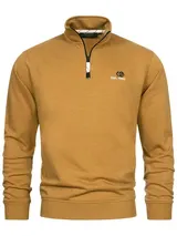 Indicode Herren Sweatshirt INCorey-Sweater Pulli Pullover Reißverschluss Männer – Bild 1