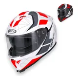 Motorradhelm Rocc 390 von Büse mit Sonnenblende für Motorrad & Roller & Quad – Bild 4