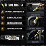 3x Detailing Pinsel Nuke Guys Auto Innen Raum Reinigungspinsel Autopflege Set – Bild 6