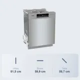 Gorenje Unterbau Geschirrspüler 60cm Edelstahl 13 Gedecke AquaStop SpeedWash NEU – Bild 8