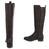 Used Look Damen Stiefel mit Reißverschluss Ital-Design 5077 in Braun – Bild 5