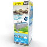 Pool 400x207x122cm Framepool Komplettset Leiter Pumpe Schwimmbad Schwimmbecken – Bild 2