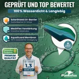 Pool-Abdeckung Abdeck-Plane rund Winter Poolfolie Solarplane UV Schutz 200g/m² – Bild 4