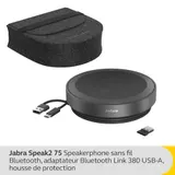 Jabra Speak2 75 MS Konferenzlautsprecher mit Jabra Link 380c USB Adapter – Bild 2