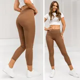 Leggings Leggins Trainingshose Hose Gerript Slim Fit Damen Mix BOLF Unifarben  – Bild 1