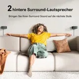 ULTIMEA 7.1 Soundbar mit Wireless Subwoofer Virtuelle Surround Sound System 410W – Bild 4