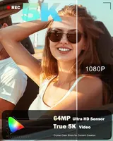 5K 48MP Digitalkamera Anfänger Fotokamera Autofokus 16X Zoom Kompakt Mit 32GB – Bild 4