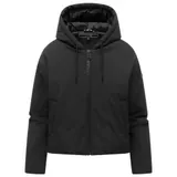 Navahoo Damen Winterjacke Winter Herbst Jacke kurz warm gefüttert Kapuze N139 – Bild 5