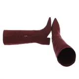 Damen Stiefel mit Reißverschluss Ital-Design 1965 in Weinrot – Bild 2