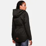Marikoo Damen Herbst Winter Jacke Teddyfell gefüttert Winterjacke Kapuze B802 – Bild 4