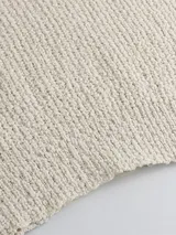 Damen Pullover Grobstrick Oversize Over Shoulder Pulli V-Ausschnitt WinterHerbst – Bild 5