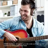 Professionelle Studio DJ Kopfhörer mit Mikrofon über Ohr Oneodio Pro 30 – Bild 3