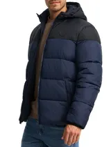 Indicode Herren Winterjacke INBiviano-Herrenjacke Steppjacke Kapuze Männer – Bild 3
